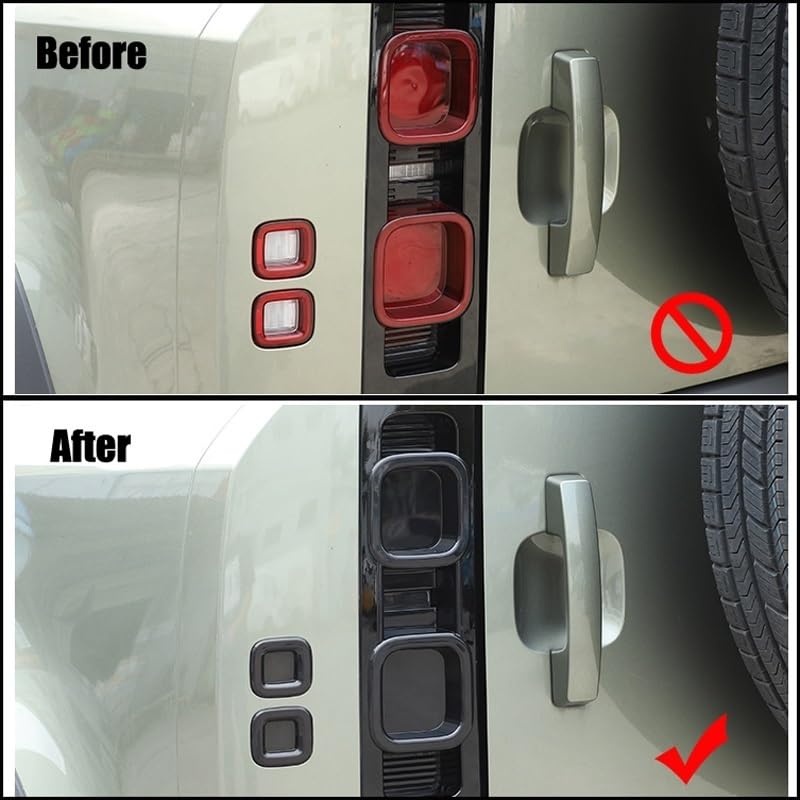 Cubierta protectora de luz trasera Land Rover Defender 2020-2023 5