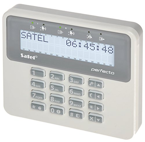 Satel PRF-LCD Tastiera LCD, 2 Righe da 16