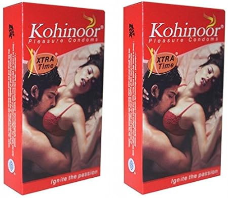 Kohinoor Pleasure Condoms(Pack of 2, 20s)
