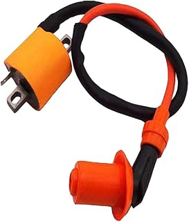 Ignition Coil for Honda ATC 110 185 200 1980-1983 / Honda 200E Big Red 1982-1983 / Honda 200ES Big Red 1984 Repl.# 30500-VM3-405