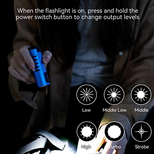 IMALENT LD70 Torcia EDC, 4000 lumen di luminosità