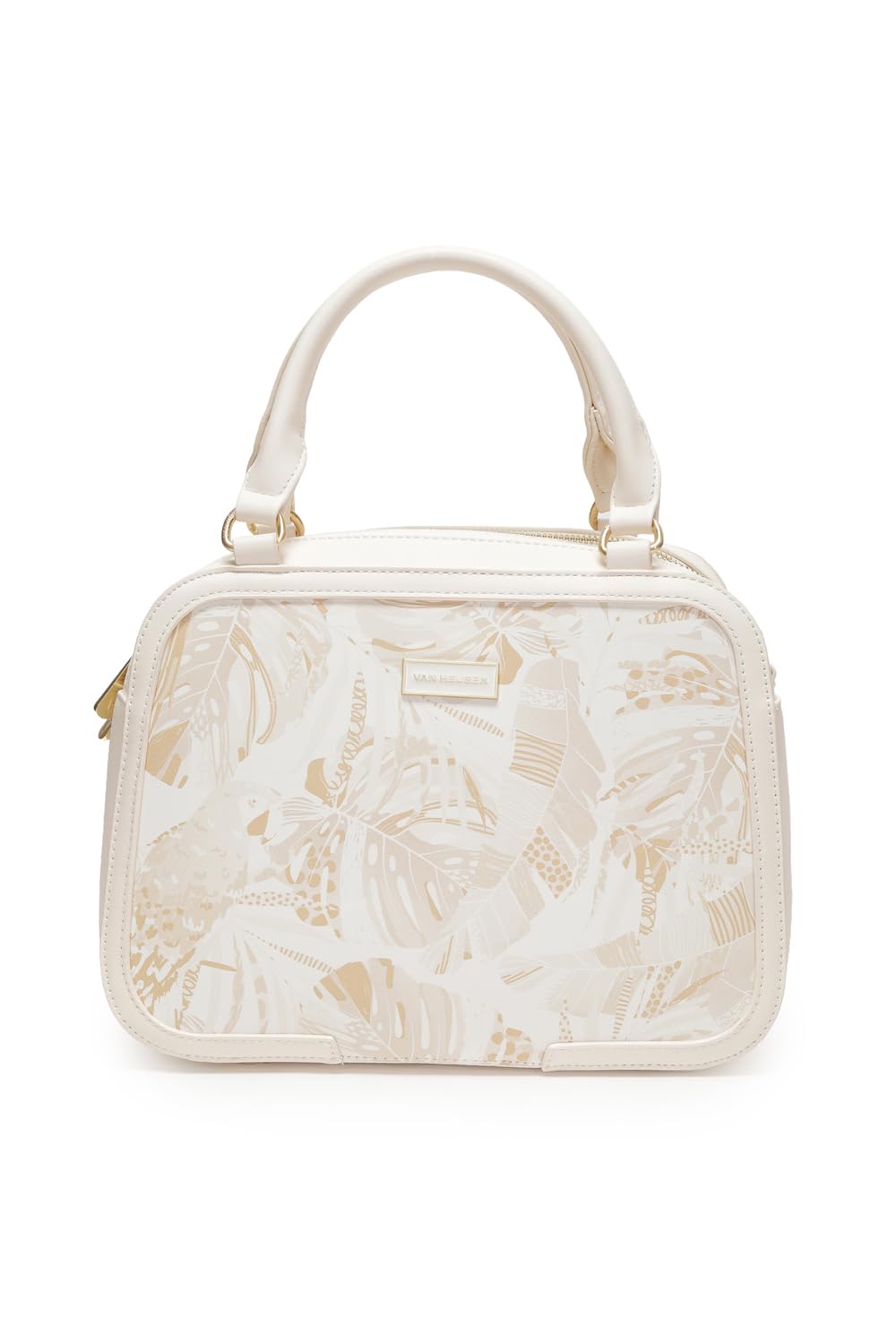 van heusen Women White Print Casual Handbag-picture-13