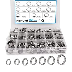 Peromi PEX Cinch Klemmen Set 11 Größen