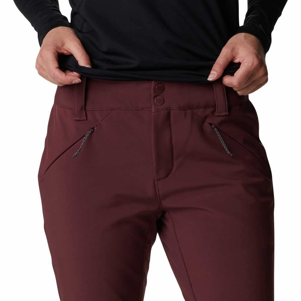 Pantaloni Da Sci Columbia Roffe Ridge III – Softshell Elasticizzato, Idrorepellente, Antivento, Con Ghetta E Zip - 4
