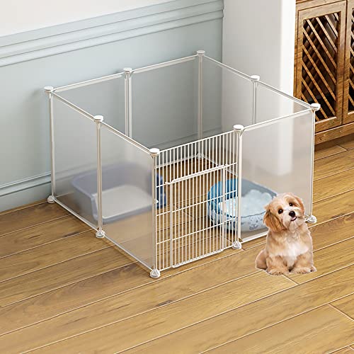 GAOXIONG Gabbie per Gatti, recinto per Gatti Fai da Te, recinto per Gatti, Gabbie per Piccoli Animali, Cuccia per Gattini, Gabbie per Animali Domestici, Gabbia per furetti, recinto per Cani, per gatt