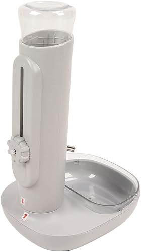 Miniatura 5 de Firlar Dispensador de agua de pie para mascotas, 23.0 fl oz, alimentador automático desmontable para mascotas, cuenco de pie para gatos y perros