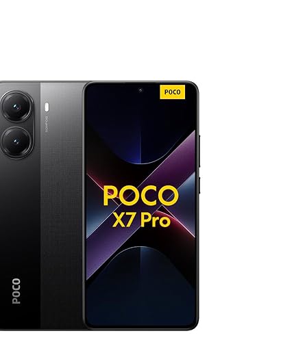 Xiaomi POCO X7 Pro smartphone, 8+256GB, black, 50MP main camera