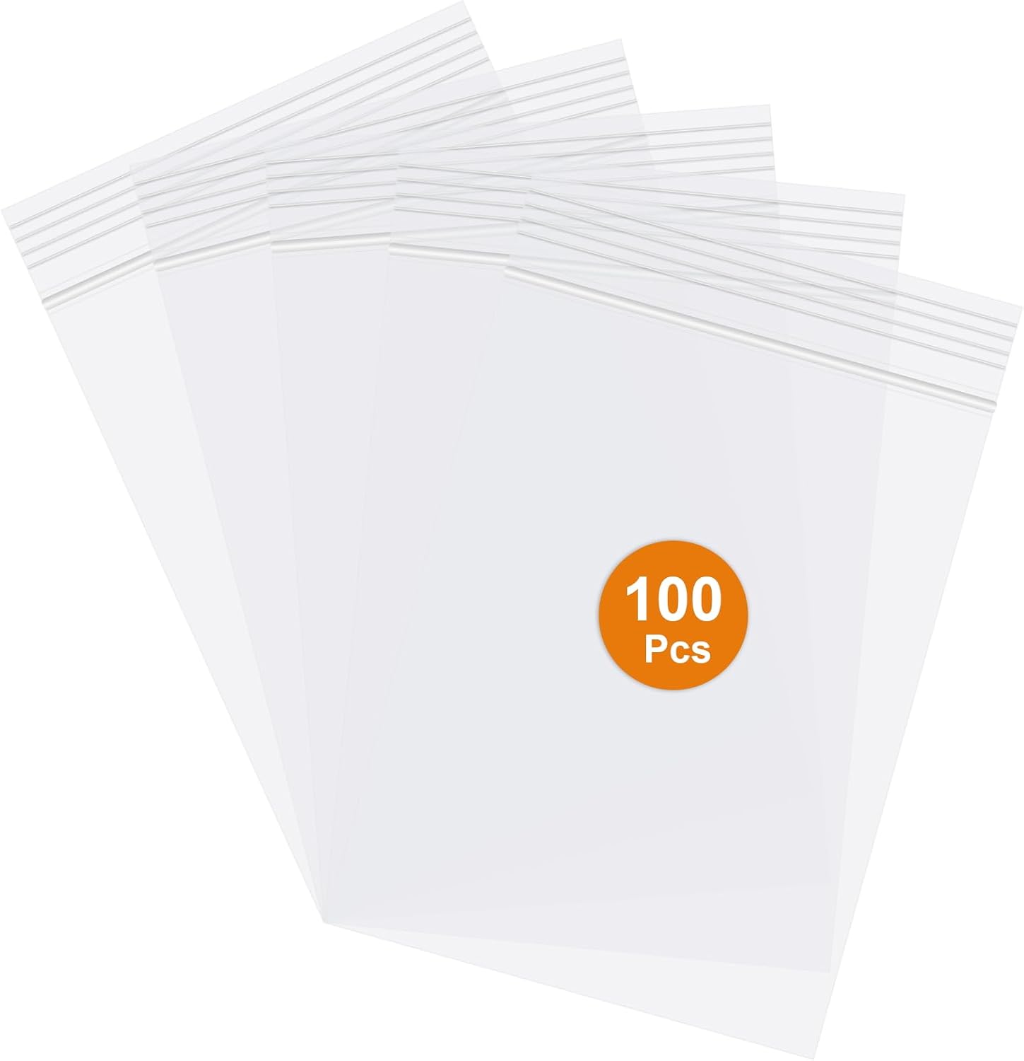 Small Plastic Bags 1.5" x 2.36": 200 PCS Clear Zip Bags for Jewelry