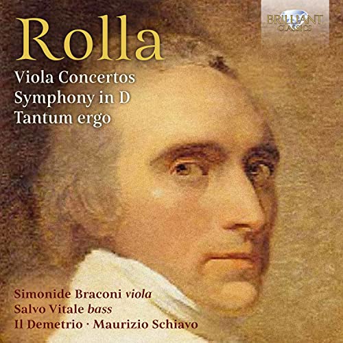 Rolla:Concertos for Violin and Orchestra,Sinfonia