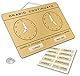 Stundenanzeige, stufenlose Öffnung, verstellbar, für Studio, Labor, Bar etc. (Gold)