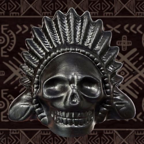 Image of Aztec Death Whistle, Reaches over 125 Decibels Loud Real Screaming Collectible Traditional Aztec Death Whistle Loudest Authentic Human Sounding Screams Loud Halloween Costumes Gift Self defense