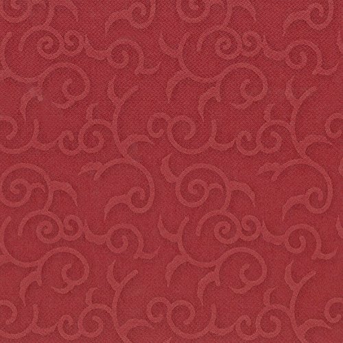 PAPSTAR 250 Servietten ROYAL Collection 1/4-Falz 40 cm x 40 cm Bordeaux Casali 84880 Premium stoffähnlich hochwertig Qualität stabil Gute Faltbarkeit