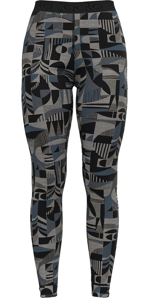 Odlo Thermo Leggings Damen Merino Heritage I Merino Unterwäsche Damen I Warme Thermounterwäsche