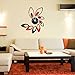 Produktbild Wandaufkleber, Wandtattoo Blume Lotus DIY 3D Wandsticker Kunst Acryl Spiegel Wanduhr DIY Moginp (C)