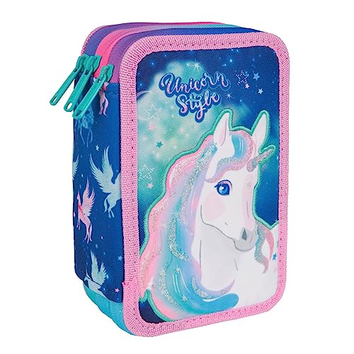 Colorino F067659, Mäppchen Jumper 3 Unicorn, Multicolor
