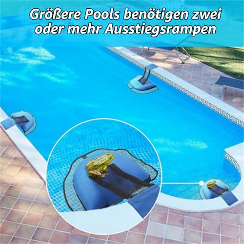 lohill Pool Rettungsrampe Tierrampe, Kleintier Swimming Fluchtrampe