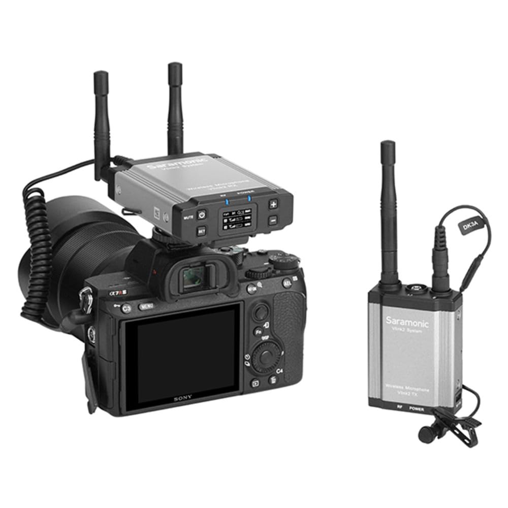 Amazon | Saramonic Vlink2 Kit1 Silver | ワイヤレス | 楽器・音響機器