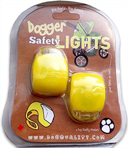 Dogger™ LED Safety Lights for Dog Stroller | Dog Lights for Night Walking with Flashing Options | Waterproof and Shockproof