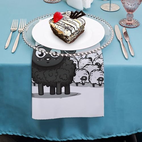 Servilletas de Tela Cuadradas 47.5x47.5 cm Polyester miniatura 4
