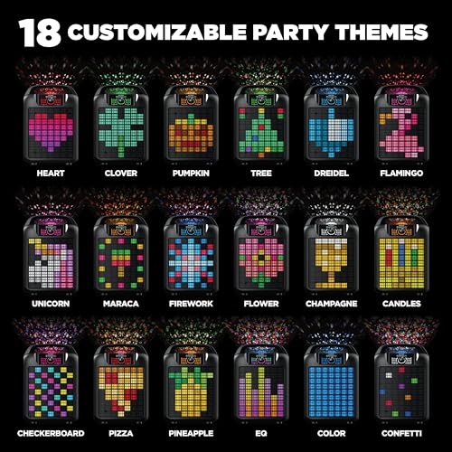 Ion PARTY ROCKER MAX 2 Audio Ion Rocker Max Portable Bluetooth Karaoke Microphone Lights And Radio For Halloween, Christmas, Nye Party-Powerful 120W Speaker thumb #2