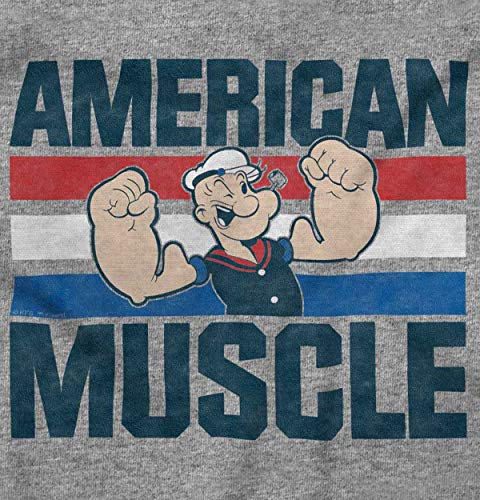 Brisco Brands Popeye The Sailor American Muscle Youth T Shirt Tee Boys2