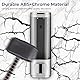modunful Shampoo Conditioner Dispenser, Shower Dispenser Drill-Free Shampoo Dispenser für Dusche Wandmontierter Badezimmer Shampoo Conditioner Duschgel Dispenser, 1 Kammern 300ml, Silber