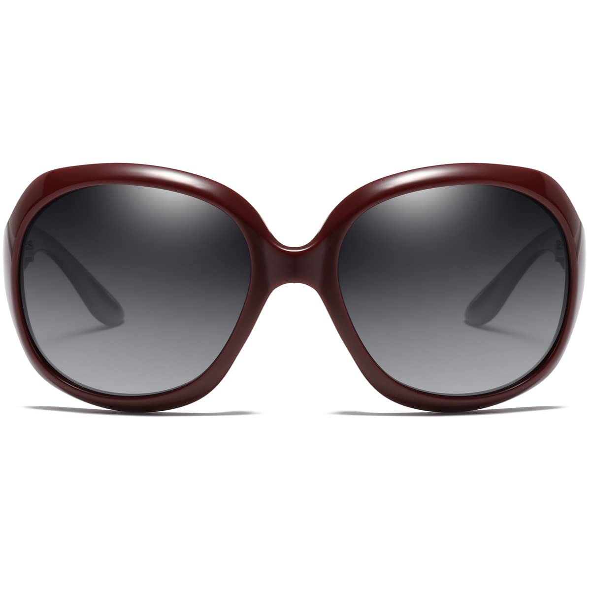 Gocomcom Oversized Polarized Sunglasses for Women, UV400 Protection, Large Frame Women's Sunglasses, Vintage Fashion Women's Sunglasses