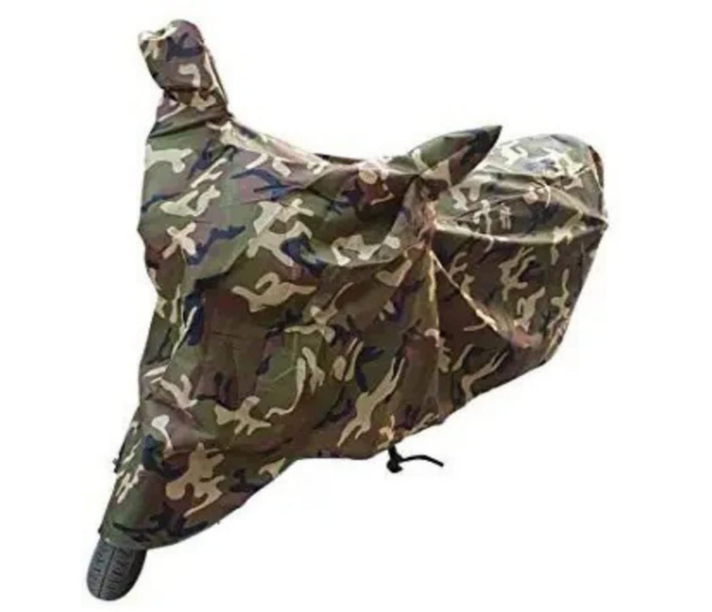 AutoPsys Full Size Body Cover Compatable for Upto Royal Enfiled Sized Two whealers Full Waterproof (Tested) Dustproof UV Protection with Carry Bag-JungleTech