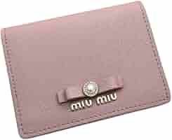 Amazon | [ミウ] レディース ミュウミュウ二つ折り財布 マドラスパール