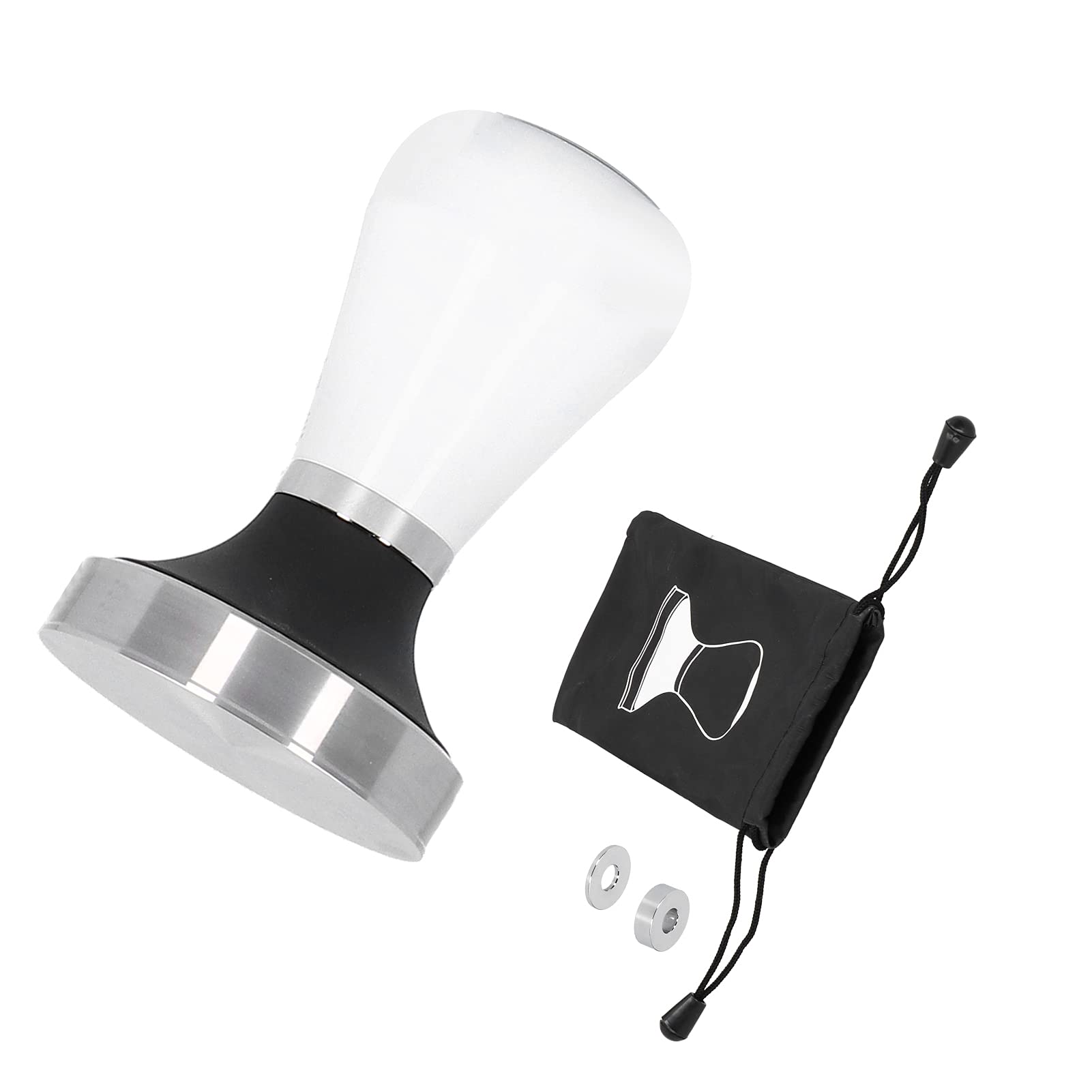 Ubijak do Kawy 58,5 Mm, Prasa do Kawy Mielonej ze Stali Nierdzewnej z Ergonomicznym Uchwytem, ​​do Ubijania Mielonego w Kuchni lub Barze