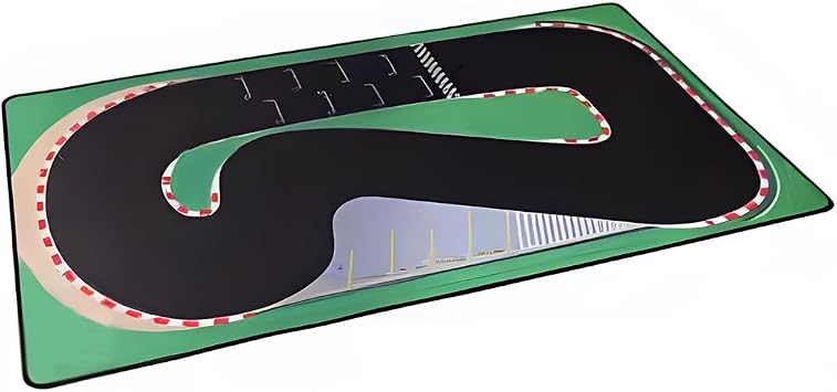 950X500MM_BZ3266 Race Track for 1/32 1/58 1/64 1/72 1/43 Mini RC Car Models 950 x 500 mm, Racing RC Drift Cars Track for RC Racing Car Sports Car, Toy Gift