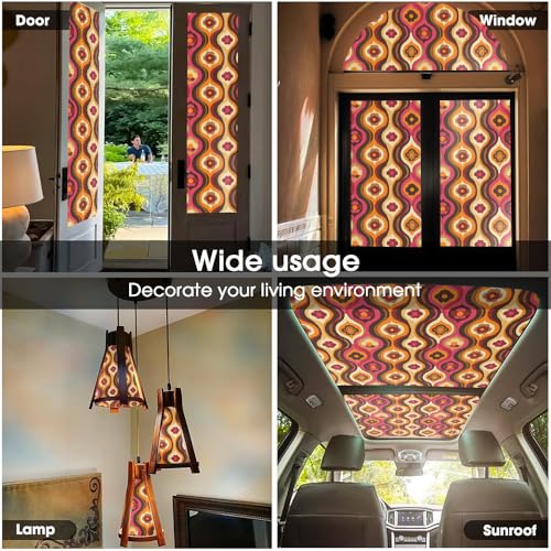 Vinilo decorativo ventana 40x300cm REDAMANCY miniatura 5