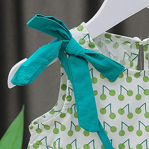 Conjunto de sacos para bebês com estampa de cerejeiras fofas da Sikiwind, Verde, 70