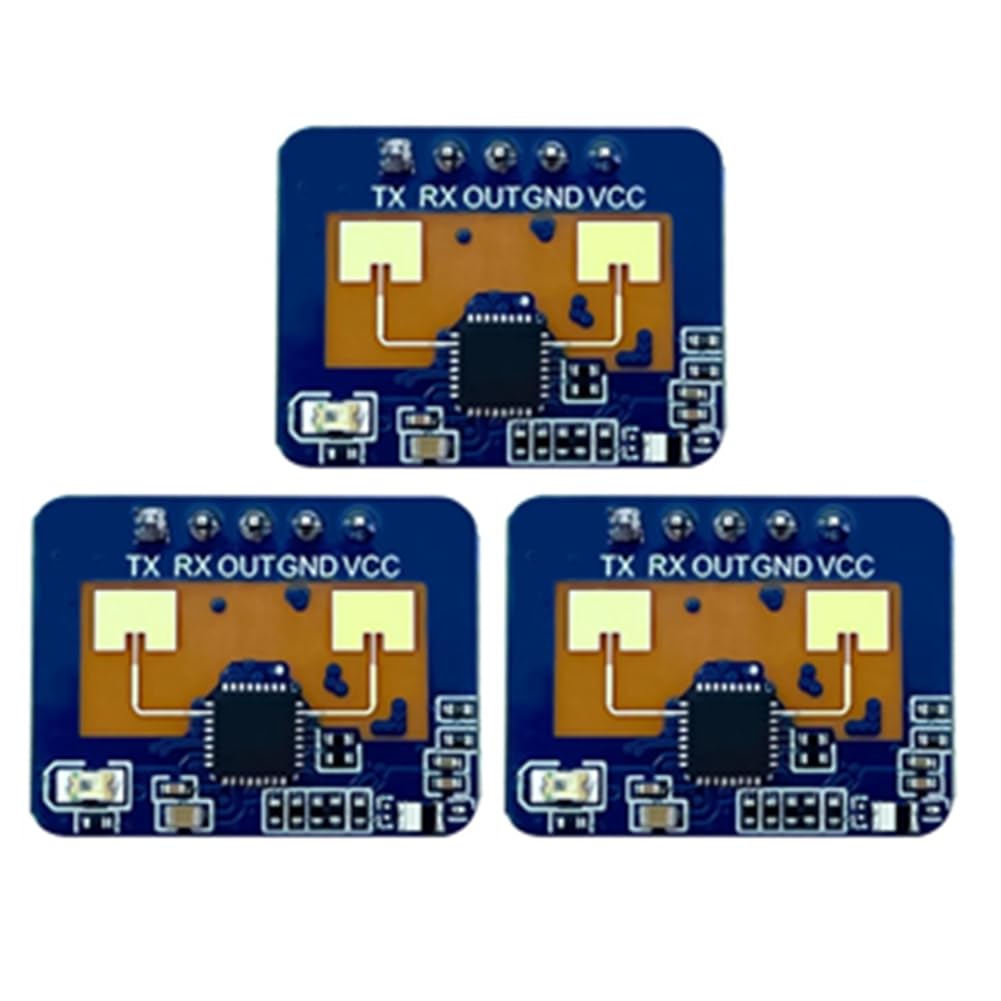 Ctrlzs Ld2410c 24Ghz Human Presence Radar Sensor Module Serial Port Io Level Output Motion Detection Module