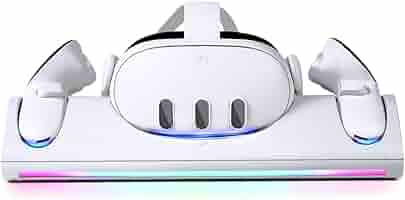 Amazon.co.jp: 【Meta Quest3専用】置くだけ VR充電スタンド3