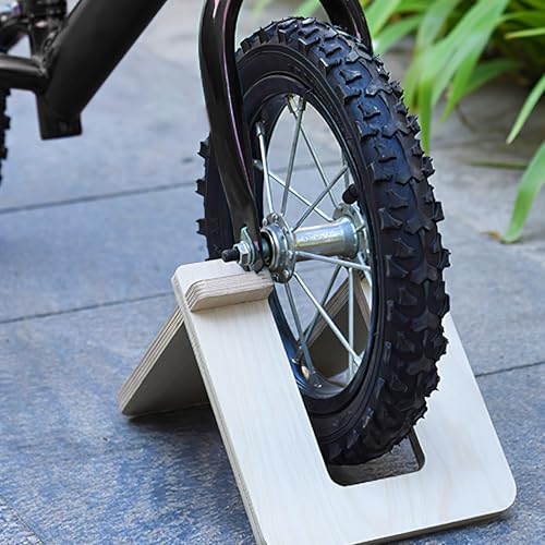 Soporte de madera para bicicletas ideal para la oficina 8