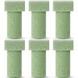 Chunful 6 Pieces Floral Foam Vase Insert 3. 25 x 6 Inch Cemetery Vase Inserts Recycled Floral Foam Cemetery vases for Grave Artificial Flowers Home Florist Headstone Decoration Flower Arrangements