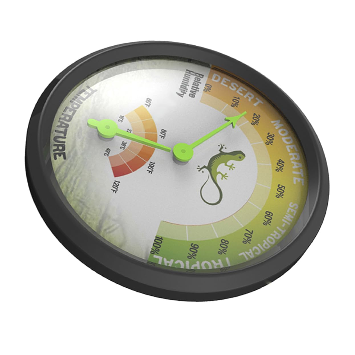 BESPORTBLE Reptile Thermometers Digital Reptile Thermometer Multi-Function Hygrometer