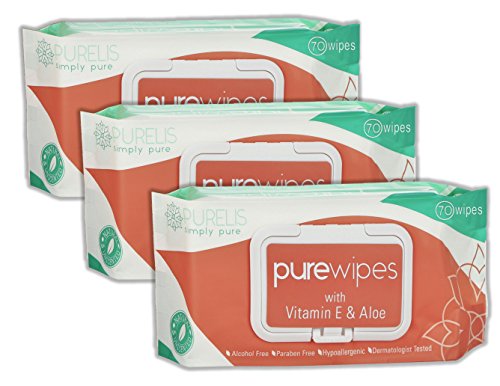 Natural Baby Wipes Sensitive (3 Pack (210 Wipes)