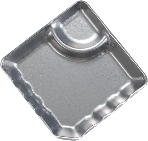 HWBAOFU �L�q�M �������g���f�U�C�� �X�e�����X�� �t���C�h�|�e�g���X�i�b�N�v���[�g ���M�t�� �Z�N�V�����d�؂� ���B���e�[�W�� �N���G�C�e�B�u�_�S�M 17cm�i�V���o�[�j (A-3) [���s�A���i]