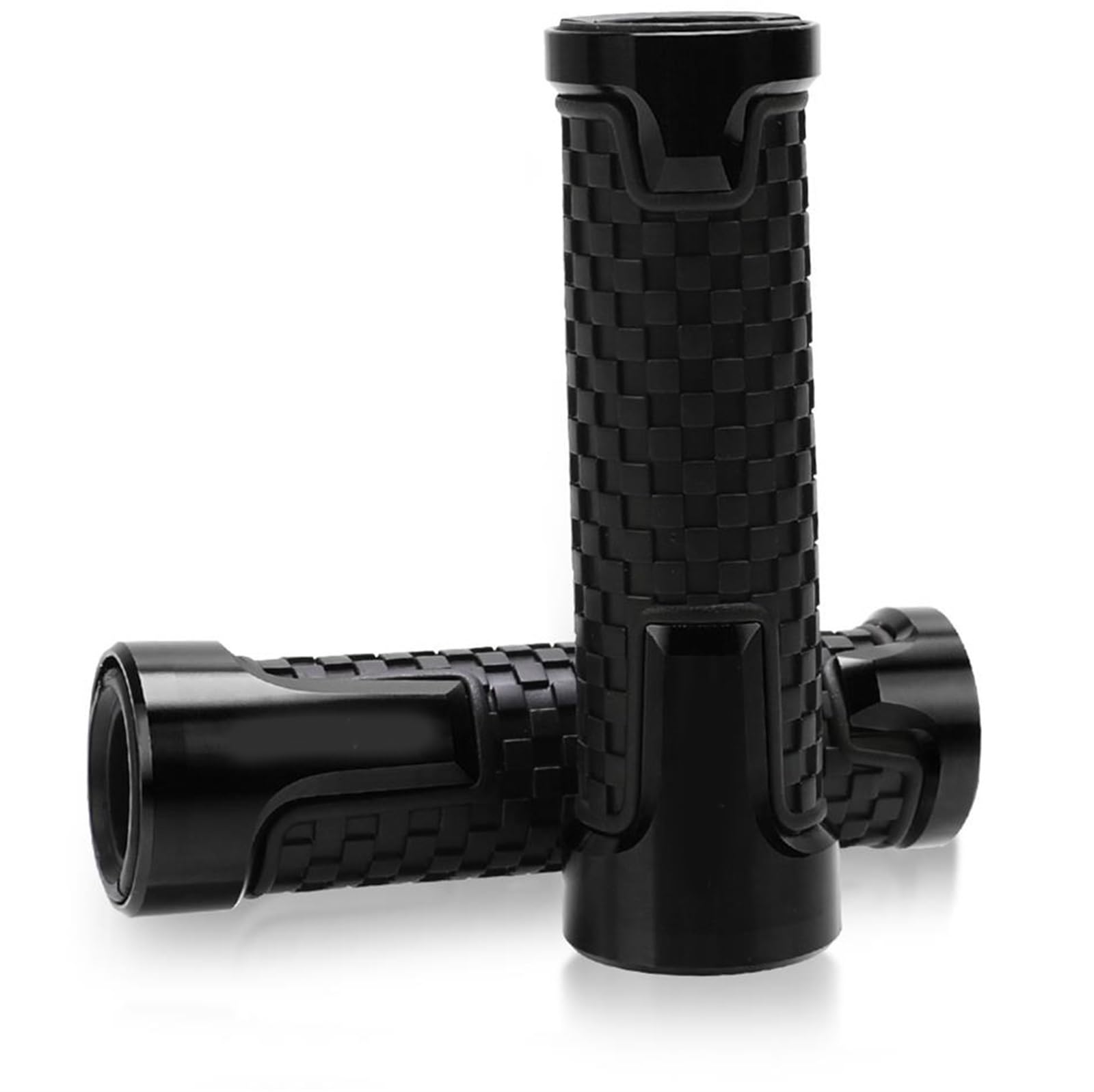 Poignées 22mm anti-dérapantes noires pour moto Honda CB500F amortissement confort