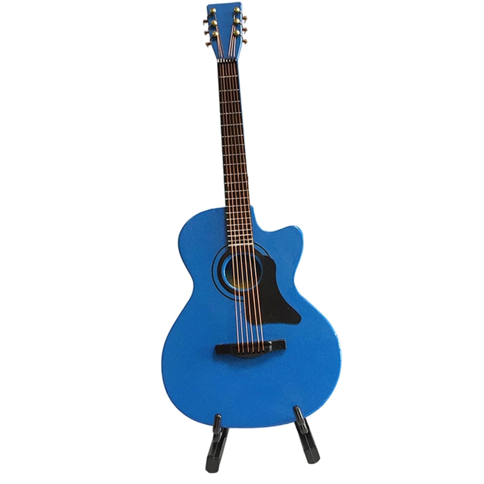 Ozdoby na instrumenty muzyczne Miniaturowe ozdoby w kształcie niebieskich gitar(Blue)