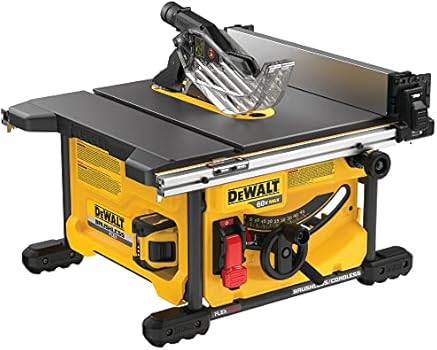 DEWALT FLEXVOLT 60V MAX* Table Saw, 8-1 