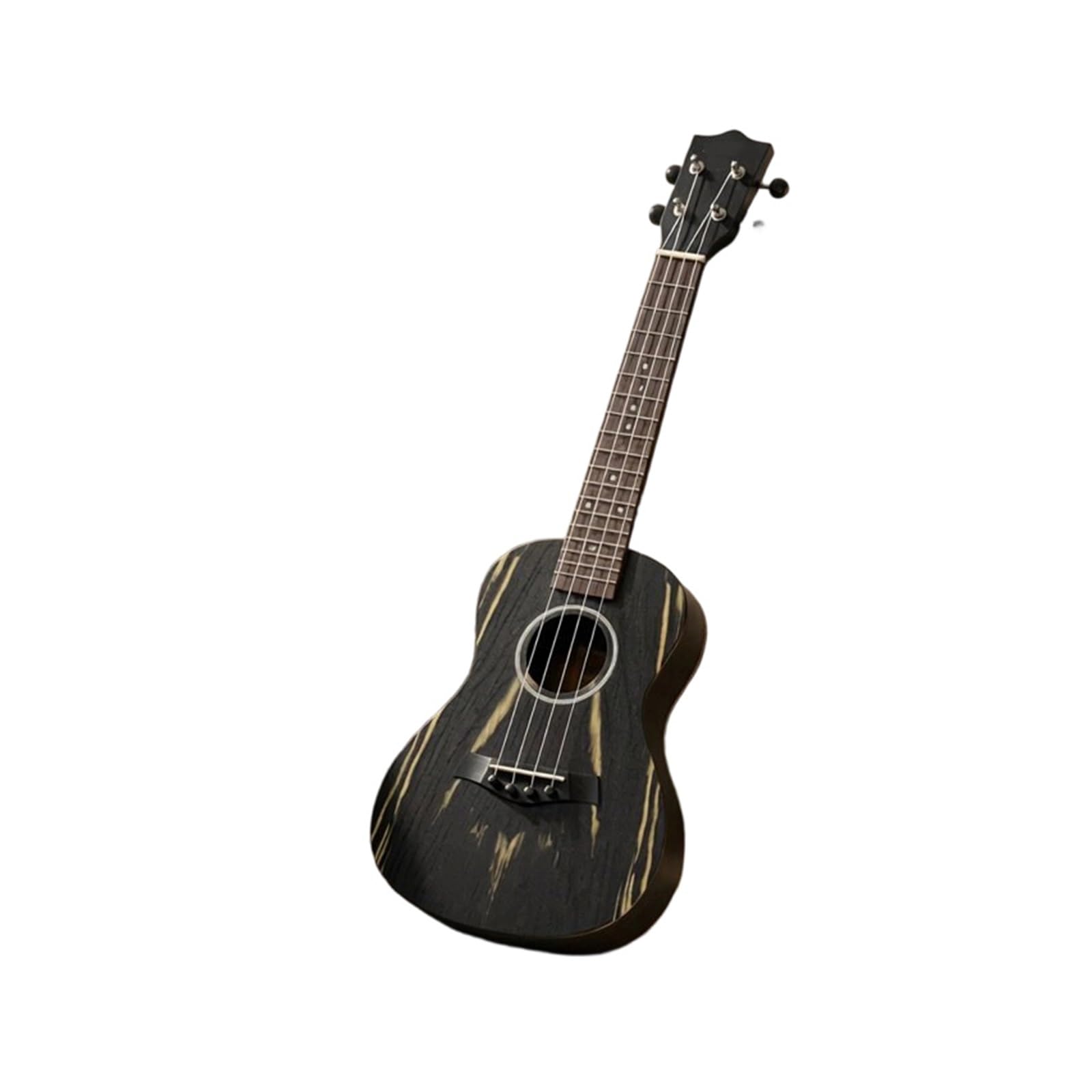 Ukulele A Corde Professionale Da 23 Pollici In Legno Di Acacia Lucido Ukulele