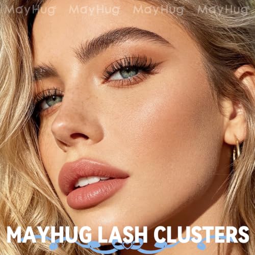 MAYHUG Cluster Lashes Kit,640PCS Natural Wispy Lash Clusters,30D 40D 9-16mm by Mayhug - Image 3