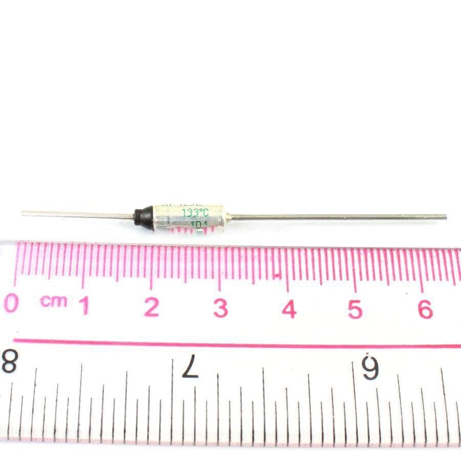 10 Pcs Thermal Fuse 133 Degree TF Cutoff 250V 10A SF129E
