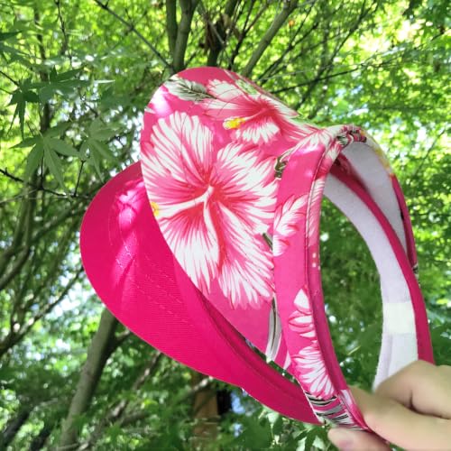 Image of Sun Visor Hats Women Wide Brim Adjustable Clip On Visors Beach Men Hat