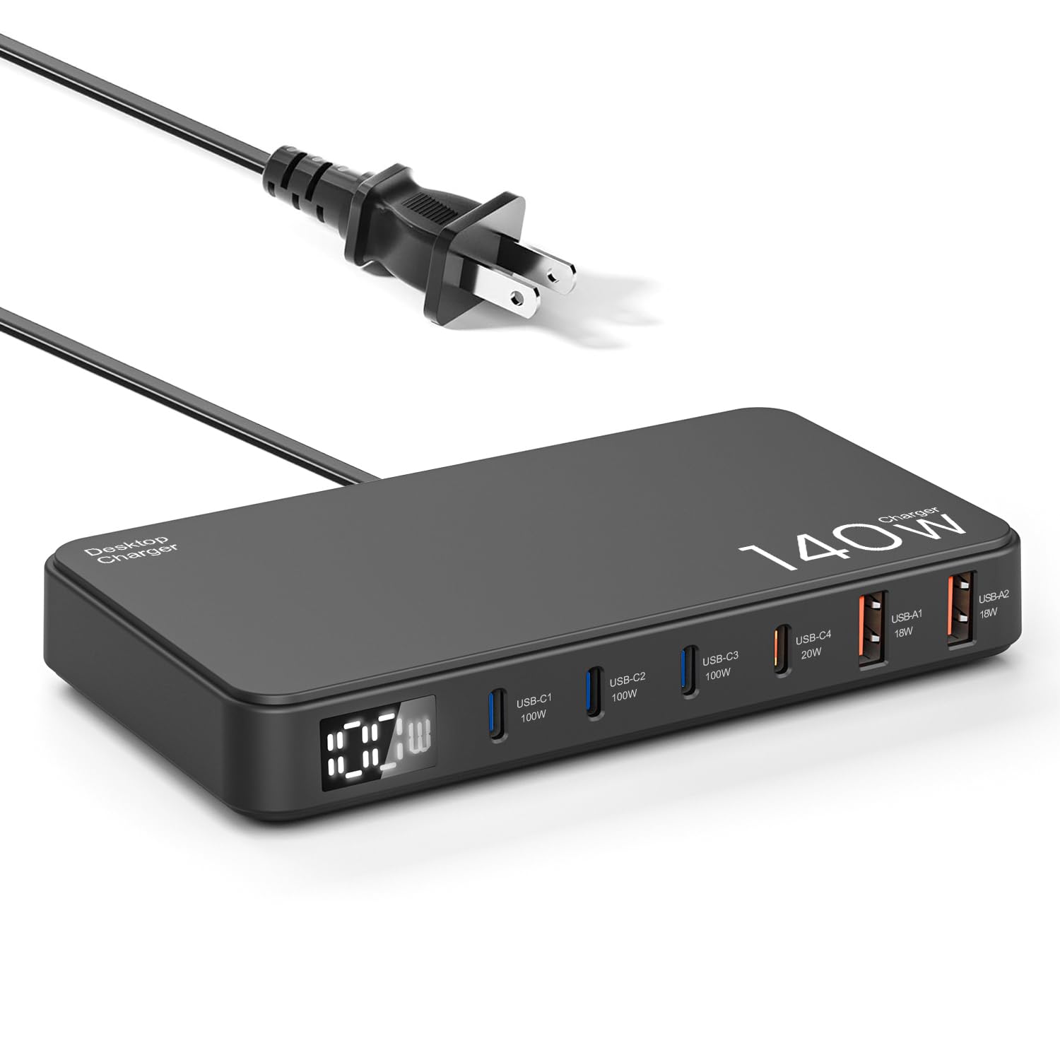 Amazon | 140W USB充電器 Type-c 6ポート 急速充電器【単ポート100W