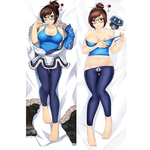Dakimakura Anime Overwatches Pillow Case OW Mercy Mei Tracer Sexy ...