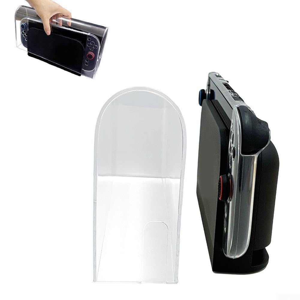 Per Nintendo Switch 2 Cover antipolvere trasparente in acrilico protettivo per console anti-polvere antigraffio